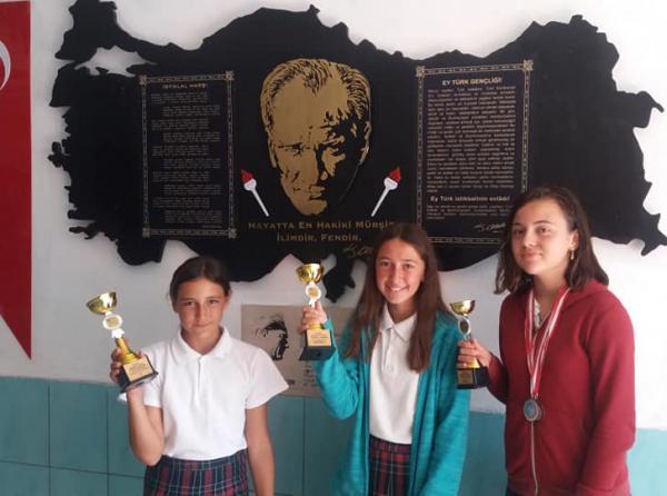Çeşitli Yarışmalarda Dereceye Giren Öğrencilerimize Ödülleri Verildi